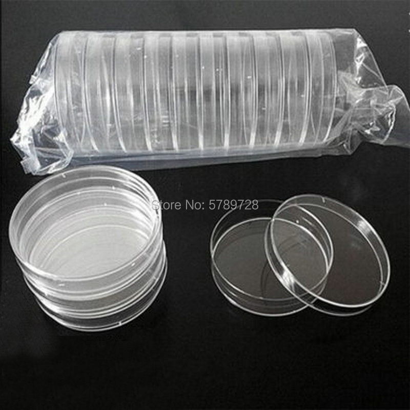 Agar Tissue Culture - 10Pcs Lab 35มม.60มม.90มม.100มม.120มม.150มม.ปราศจากเชื้อทิ้งพลาสติกจาน Petri lab Cell