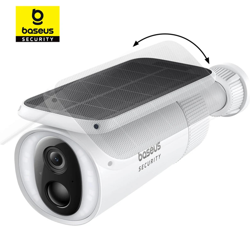 Eufy Camera E220 - Baseus Security S1 กล้องกลางแจ้งพลังงานแสงอาทิตย์ไร้สาย Wifi Solocam